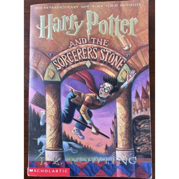 JK Rowling Harry Potter Complete Series 1-4 Paperback Set - Picture 4 of 7